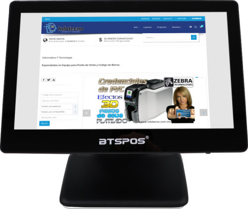 BTS-QY6 Terminal POS Pantalla Sencilla