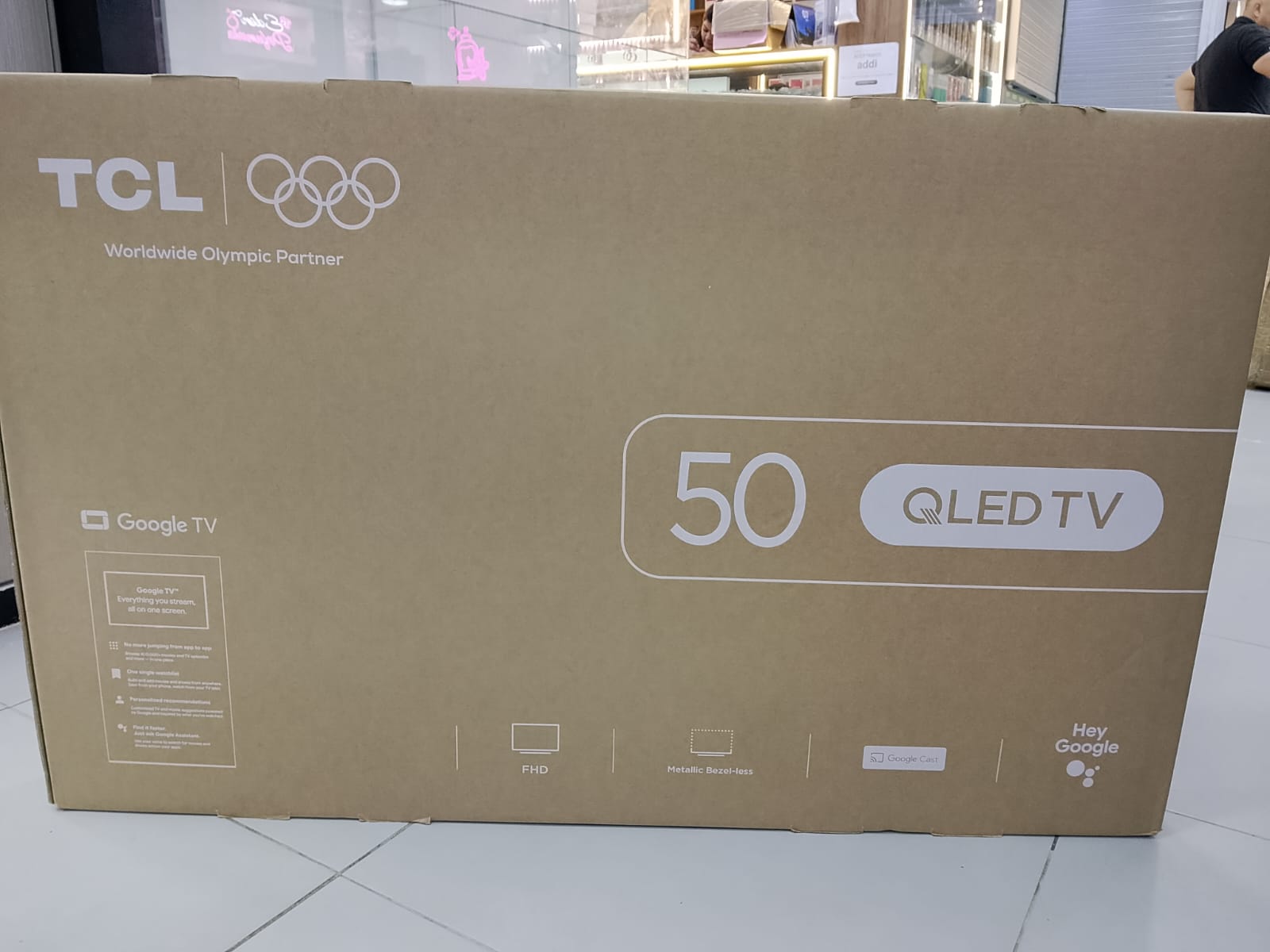 TCL 50 Pulgadas QLED TV Google TV