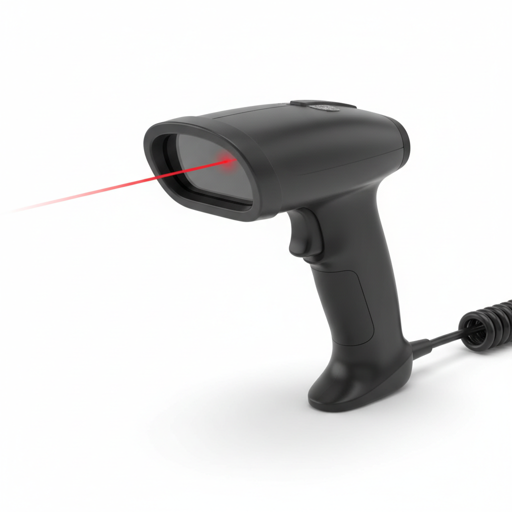 Lector de código de barras tipo pistola USB Plug & Play compatible con SFP
